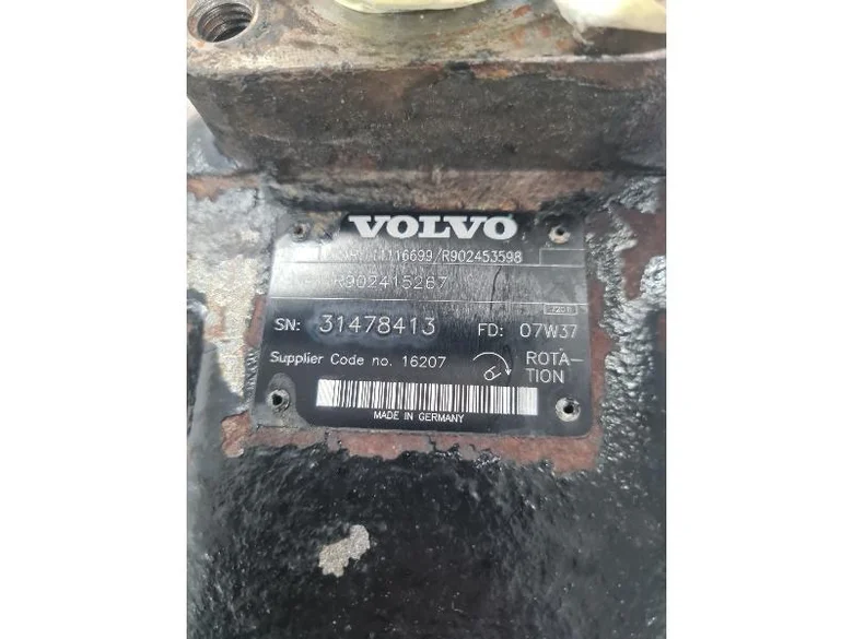 Bomba hidráulica principal para VOLVO A25E