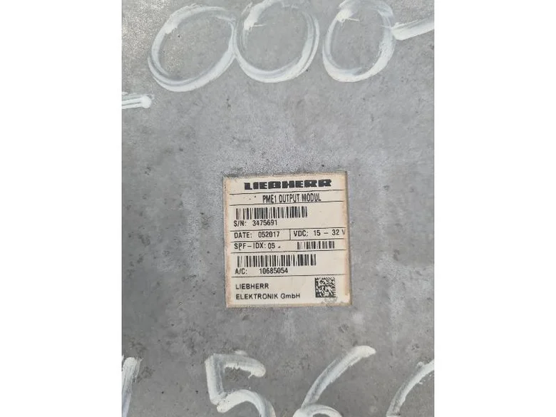 Electronic control unit for LIEBHERR L556XPOWER