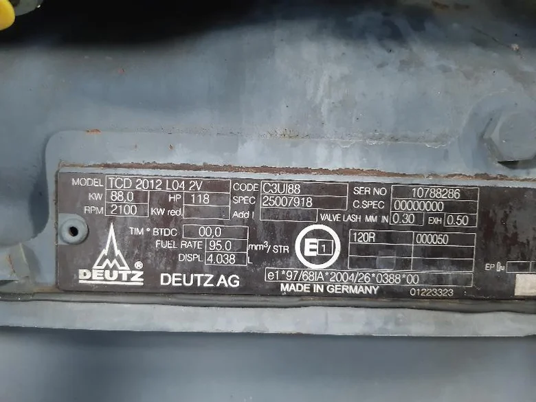 Diesel engine for MECALAC 714MW