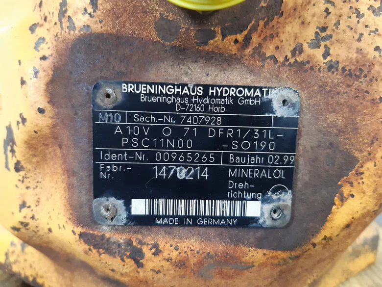 Bomba hidráulica principal para LIEBHERR LR622