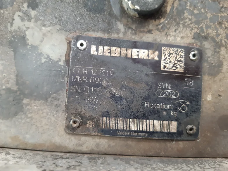Bomba hidráulica de rotación para LIEBHERR R936NLC