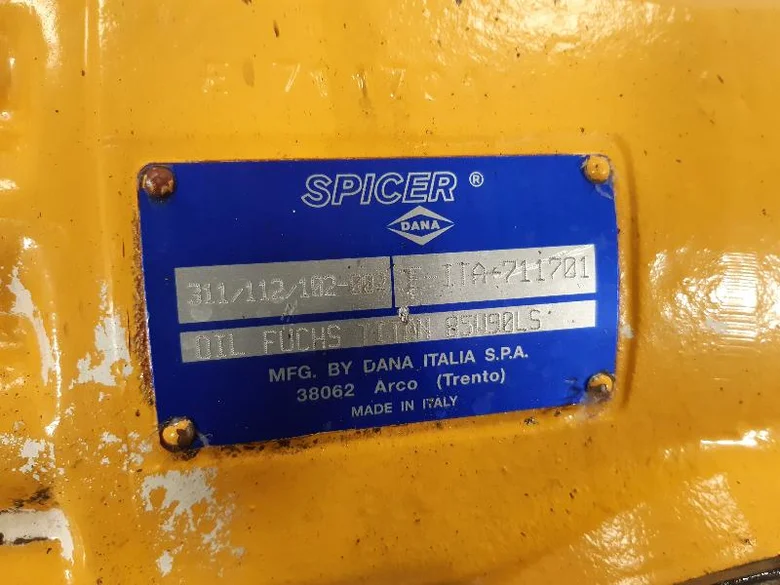 Axle for MECALAC 12MXT
