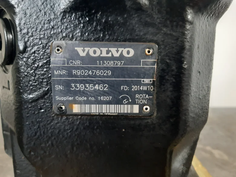 Pompe hydraulique principale pour VOLVO L45G