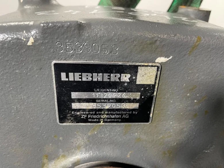 Boîte de vitesses pour LIEBHERR A924