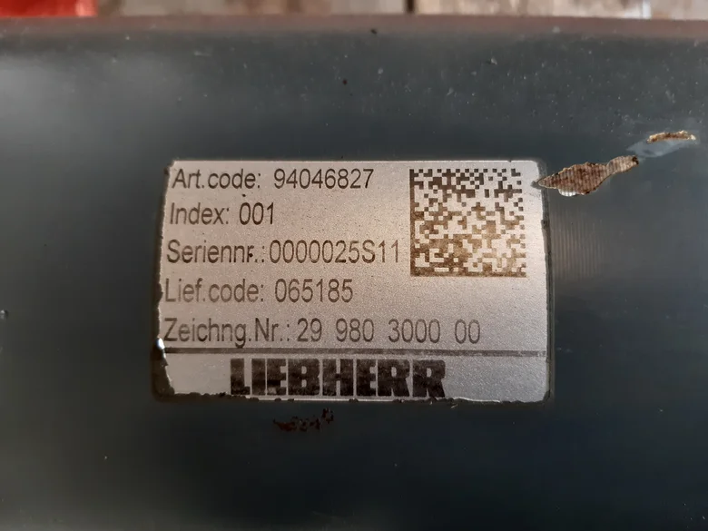 Vérin de flèche pour LIEBHERR A924