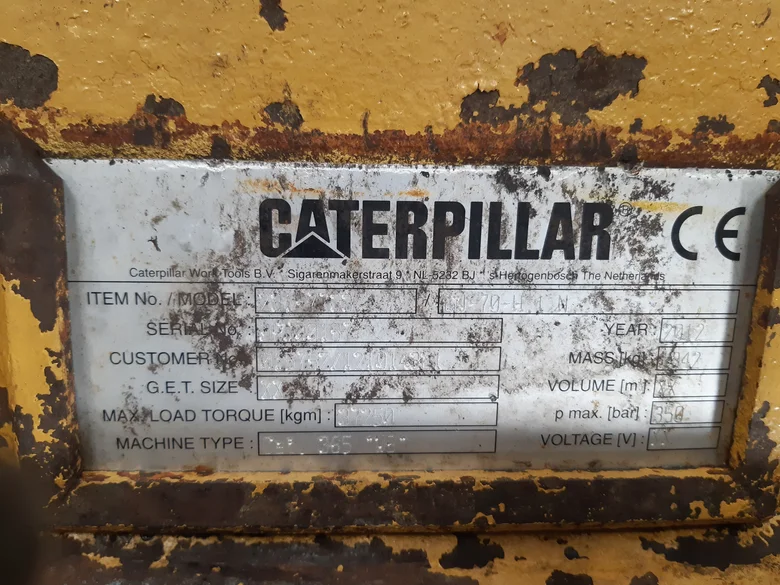 Quick coupler for CATERPILLAR 374DL
