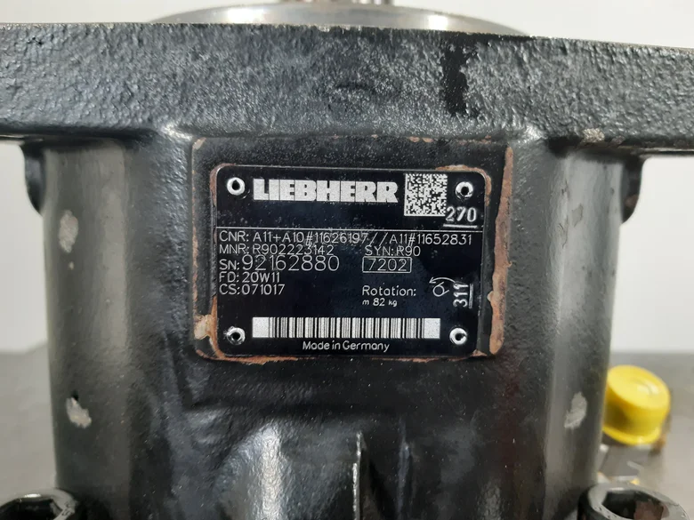 Pompe hydraulique principale pour LIEBHERR L556