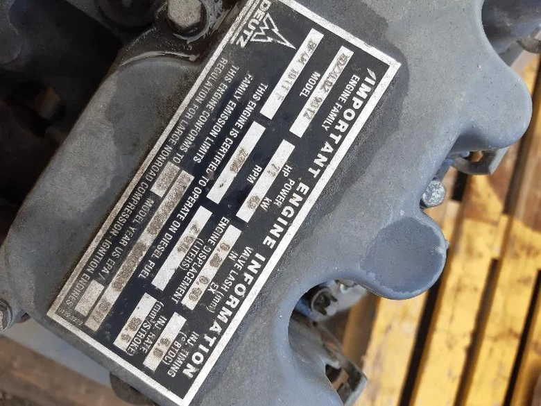 Diesel engine for LIEBHERR A308