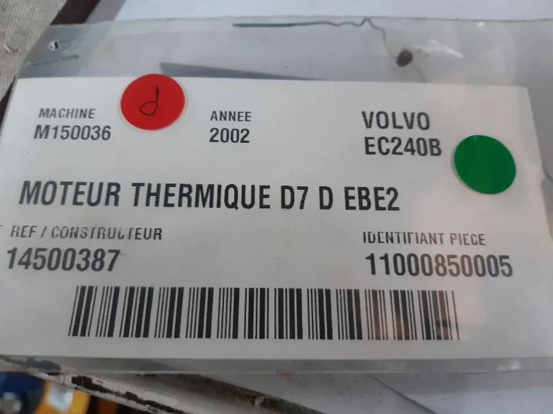 Diesel engine for VOLVO EC240B