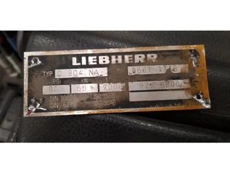 Moteur thermique pour LIEBHERR A902