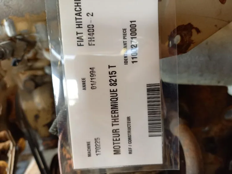 Motor térmico para FIAT HITACHI FH400-2