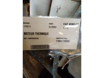 Moteur thermique pour FIAT KOBELCO E215
