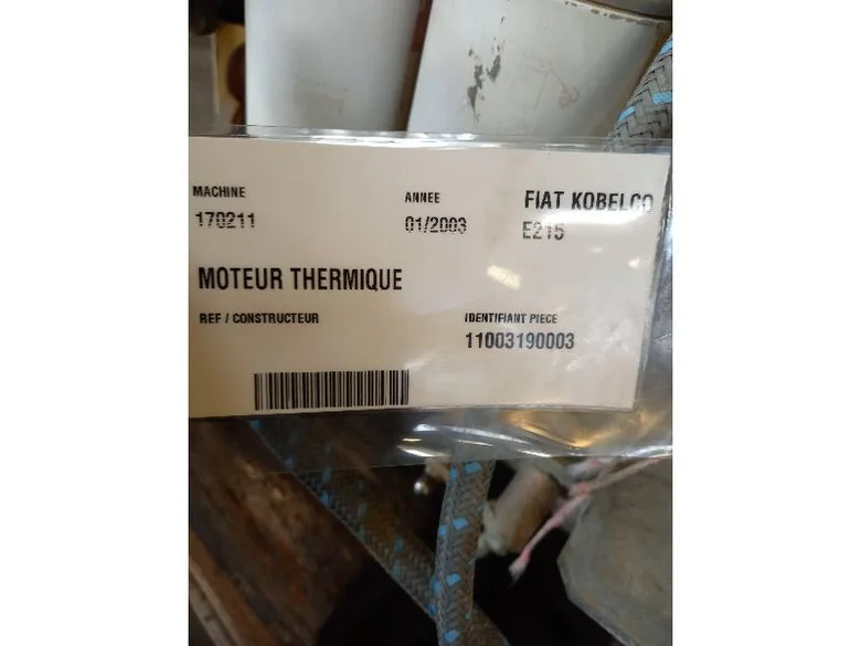 Motor térmico para FIAT KOBELCO E215