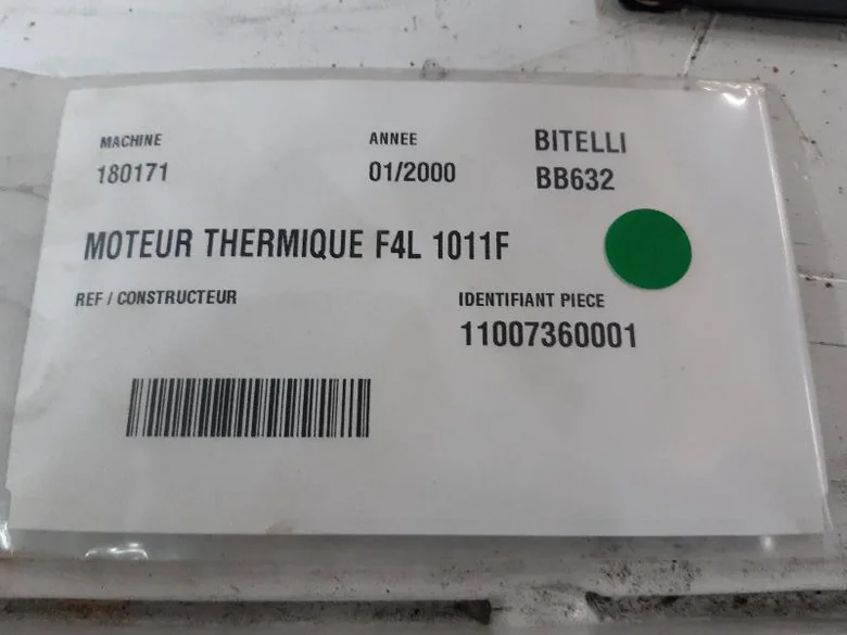 Motor térmico para BITELLI BB632