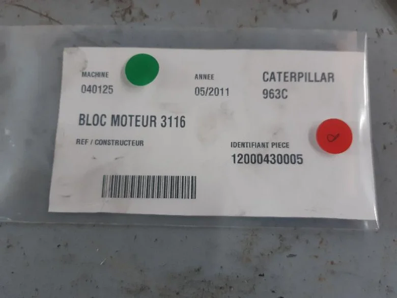 Bloque motor para CATERPILLAR 963C
