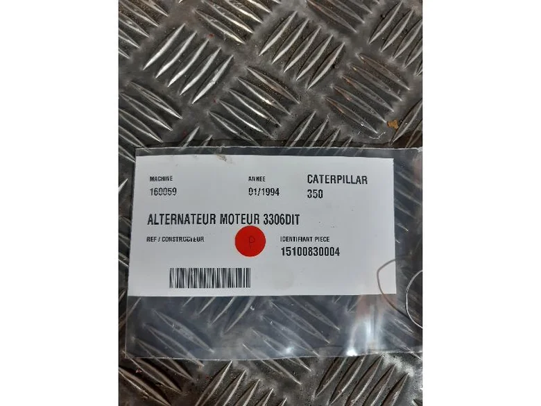 Alternador para CATERPILLAR 350