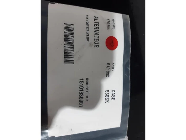 Alternador para CASE 580SK