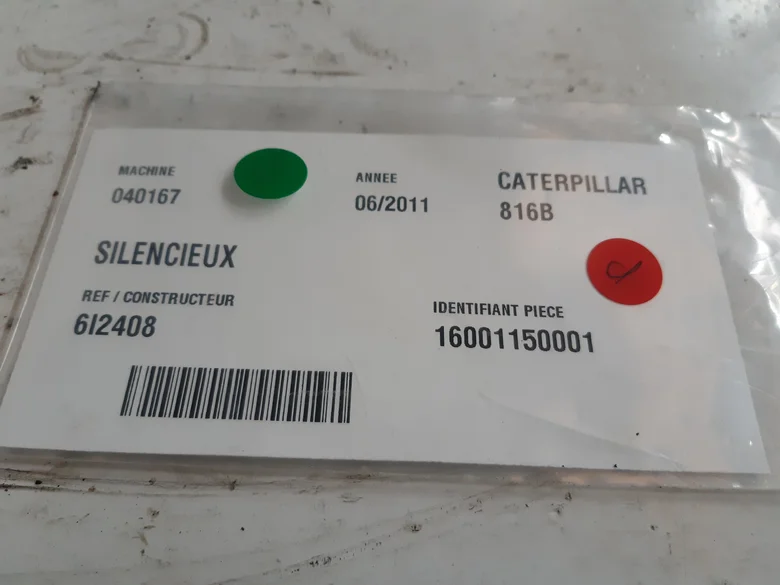 Muffler for CATERPILLAR 816B