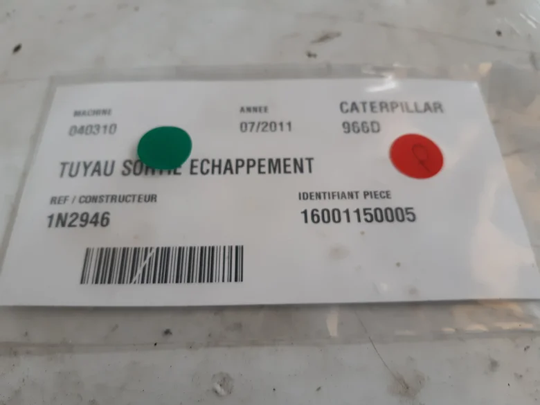 Silencieux pour CATERPILLAR 966D