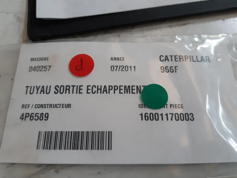 Silencieux pour CATERPILLAR 966F