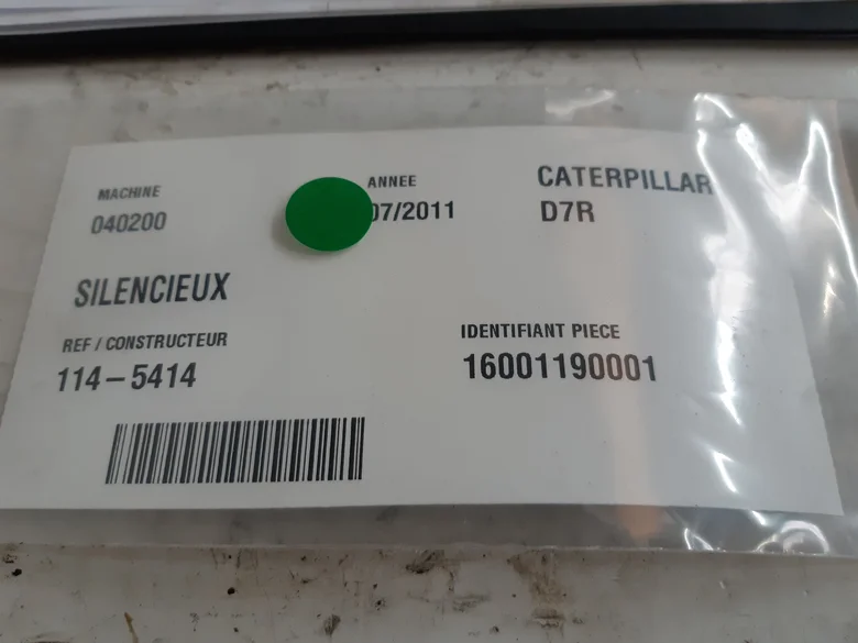 Silencieux pour CATERPILLAR D7R
