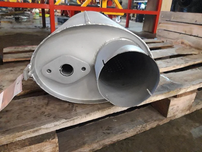 Silenciador para CATERPILLAR D8H