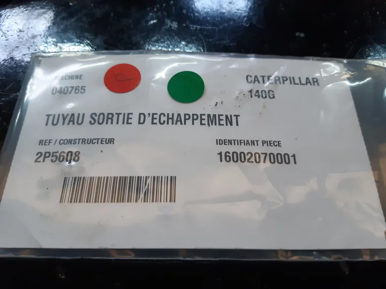 Silenciador para CATERPILLAR 140G