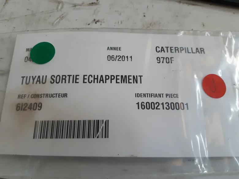 Silencieux pour CATERPILLAR 970F