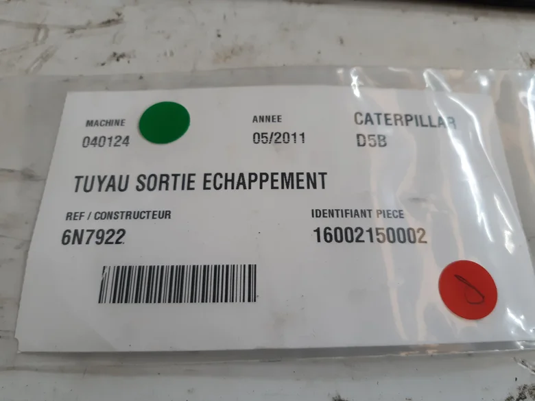 Muffler for CATERPILLAR D5B