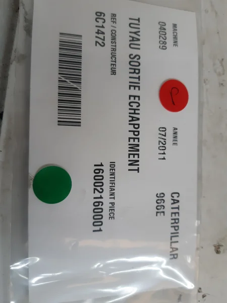 Silenciador para CATERPILLAR 966E