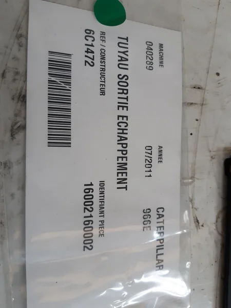 Silencieux pour CATERPILLAR 966E