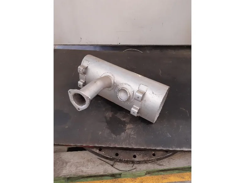 Muffler for JCB 3CX