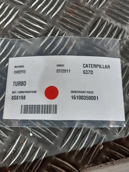 Turbo para CATERPILLAR 637D