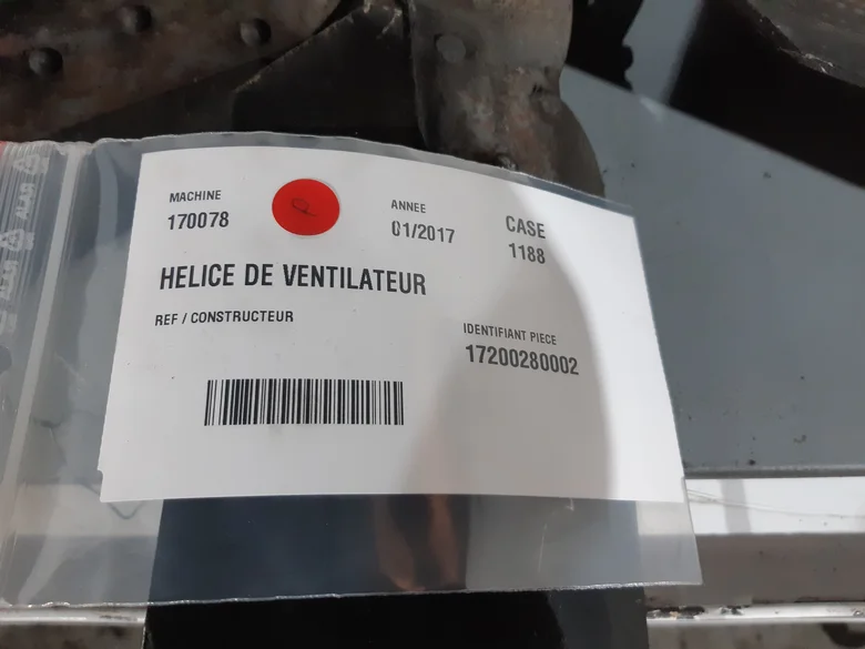 Fan for CASE 1188
