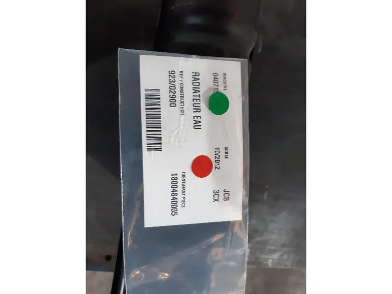 Radiador de agua para JCB 3CX