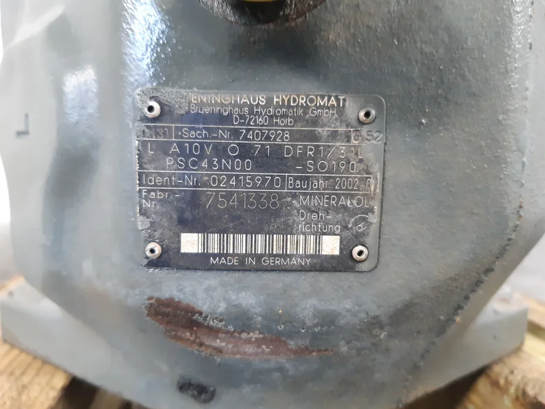 Hydraulic main pump for LIEBHERR LR622