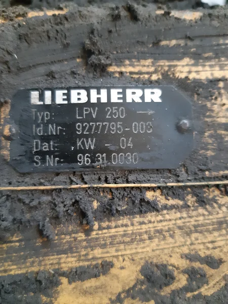 Pompe hydraulique principale pour LIEBHERR R974BHD