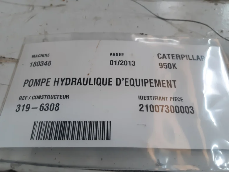 Hydraulic main pump for CATERPILLAR 950K
