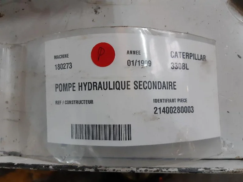 Bomba hidráulica secundaria para CATERPILLAR 330BL