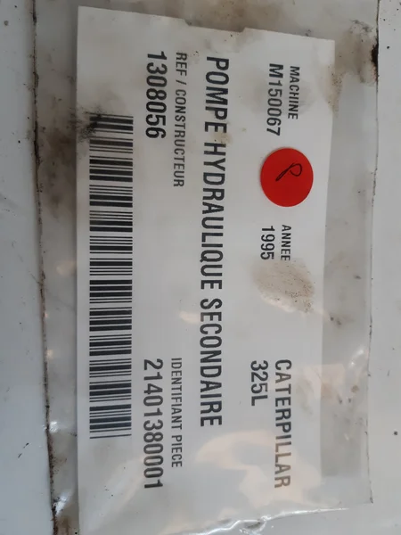 Pompe hydraulique secondaire pour CATERPILLAR 325L