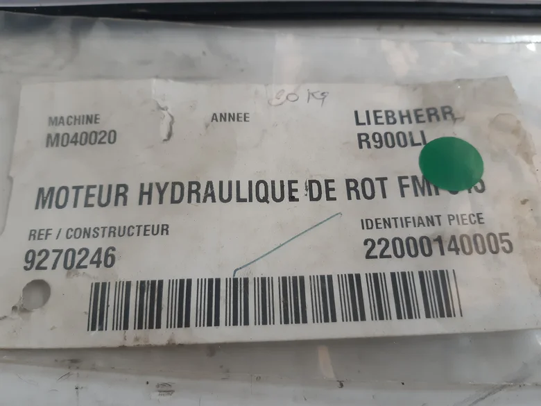 Moteur hydraulique de rotation pour LIEBHERR R900LI