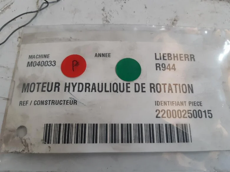 Moteur hydraulique de rotation pour LIEBHERR R944
