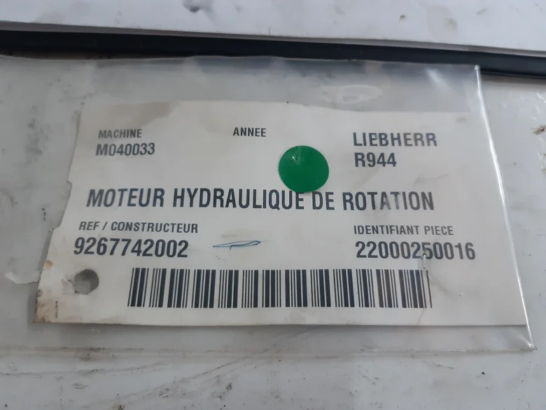 Swing motor for LIEBHERR R944