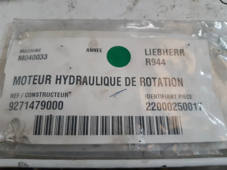 Moteur hydraulique de rotation pour LIEBHERR R944