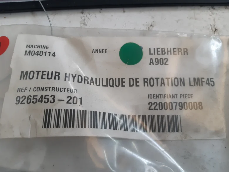 Swing motor for LIEBHERR A902LI