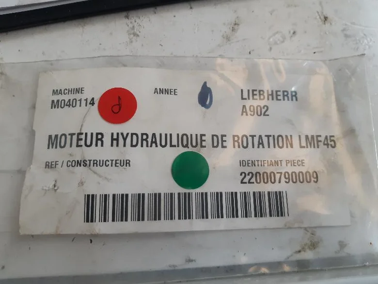 Motor hidráulico de rotación para LIEBHERR A902LI