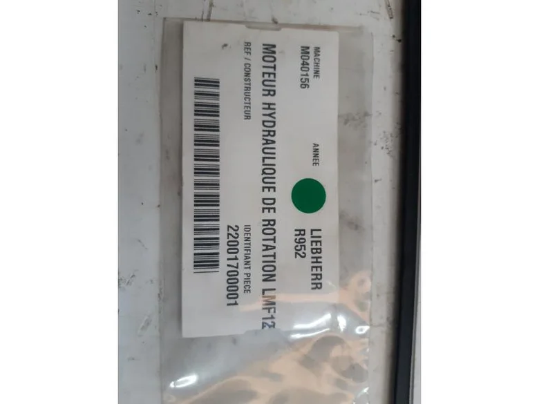 Moteur hydraulique de rotation pour LIEBHERR R952