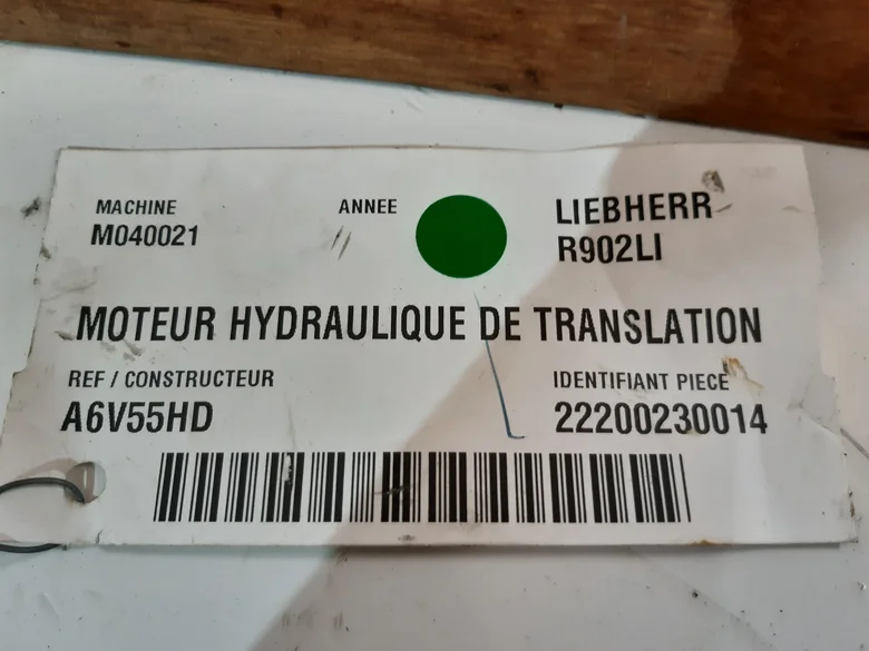 Motor hidráulico de traslación usado - Codimatra para LIEBHERR R902LI