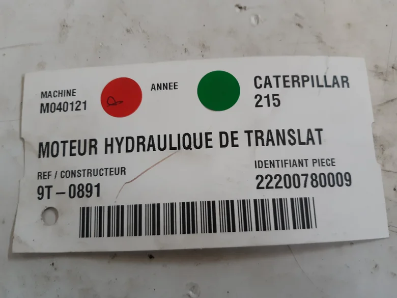 Hydraulic Translation motor for CATERPILLAR 215