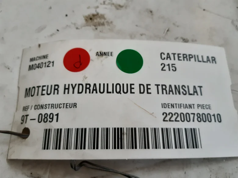 Hydraulic Translation motor for CATERPILLAR 215